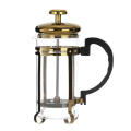 Hitzebeständige French-Press-Kaffeemaschine aus Glas